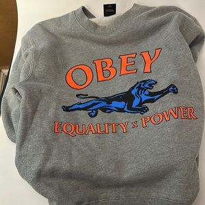 Obey Equality & Power Crew Neck Pullover